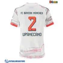 Fotballdrakt Dame Bayern Munich Dayot Upamecano #2 Bortedrakt 2025-26 Kortermet